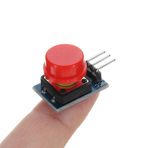 Immagine di Big Key Module Push Button Switch Module With Hat High Level Output