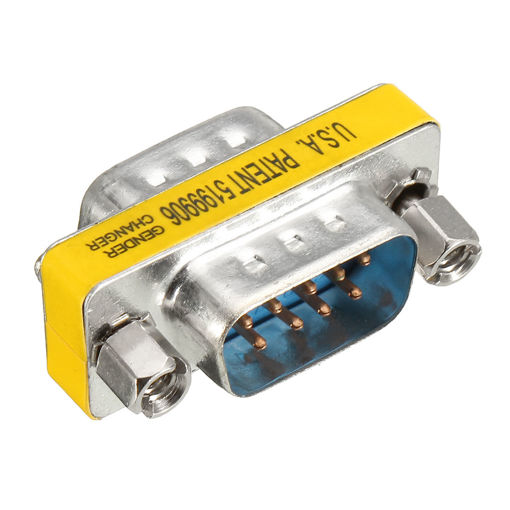 Immagine di DB9 Serial Port Adapter Connector RS232 Converter Head