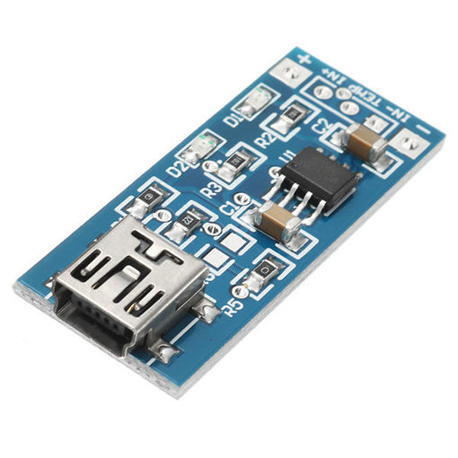 Immagine di TP4056 1A Lithium Battery Charging Board Charger Module DIY Mini USB Port