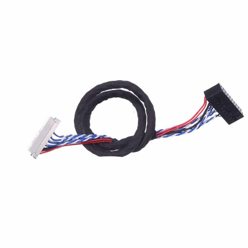 Picture of P4-FIX-D6 30P 1CH 6-bit Screen Cable For Universal Notebook Screen LCD Driver Board 25CM
