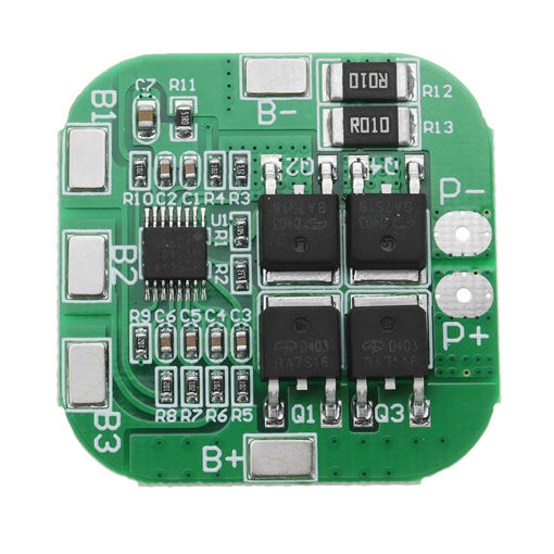 Picture of DC 14.8V / 16.8V 20A 4S Lithium Battery Protection Board BMS PCM Module