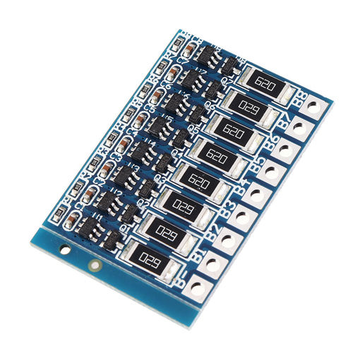 Immagine di 8S 18650 Lithium Battery Charging Balancing Board Polymer Battery Protection Board 11.1- 33.6V DC