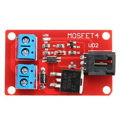 Immagine di DC 1 Channel 1 Route IRF540 MOSFET Switch Module For Arduino
