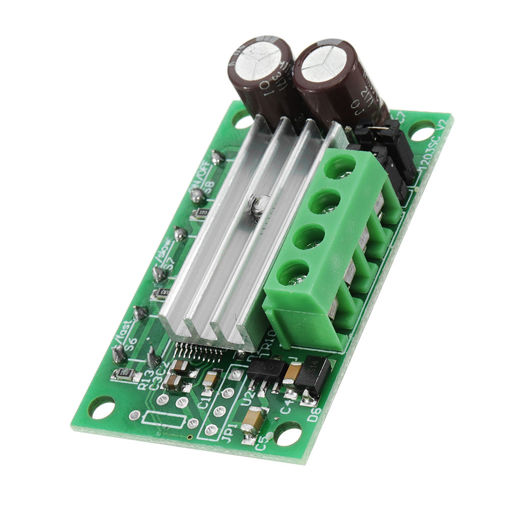 Immagine di 1203SC PWM DC Motor Speed Controller 6V/12V/24V Button Switch Governor Touch Button