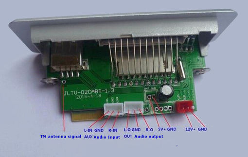 Picture of 7-12V Hands Free bluetooth MP3 Decoder Board With bluetooth Module+FM