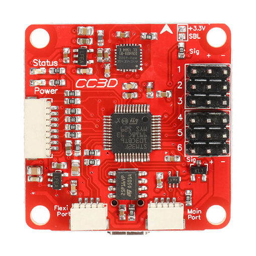 Immagine di CC3D Flight Controller Openpilot Copter Control Board Compatible Arduino