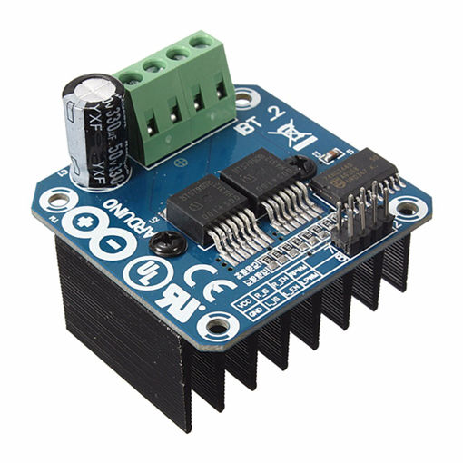 Picture of Semiconductor BTS7960B 5V 43A H-bridge Motor Driver Module For Arduino