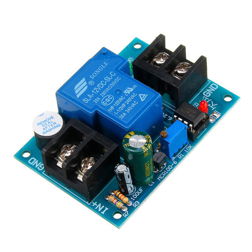 Immagine di 5pcs Universal 12V Battery Anti-discharge Controller with Delay Anti-over-discharge Protection Board Low Voltage Undervoltage Protection