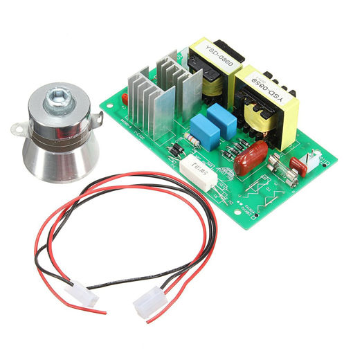 Picture of AC 100W 40KHZ Ultrasonic Cleaning Power Driver Board With 50W 40K Transducer 220V