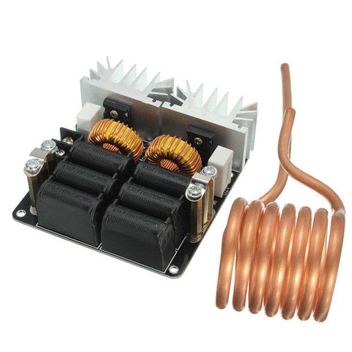 Picture of Geekcreit Low ZVS 12-48V 20A 1000W High Frequency Induction Heating Machine Module
