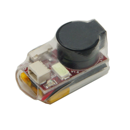 Picture of New Vifly Finder 2 5V Super Loud Buzzer Tracker Over 100dB w/ Battery & LED Self-power for RC Drone