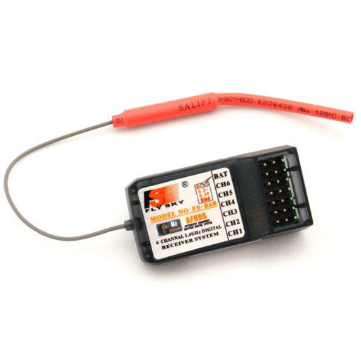 Picture of FlySky FS-R6B 2.4Ghz 6CH AFHDS Receiver for fs i6 i10 T6 CT6B TH9x