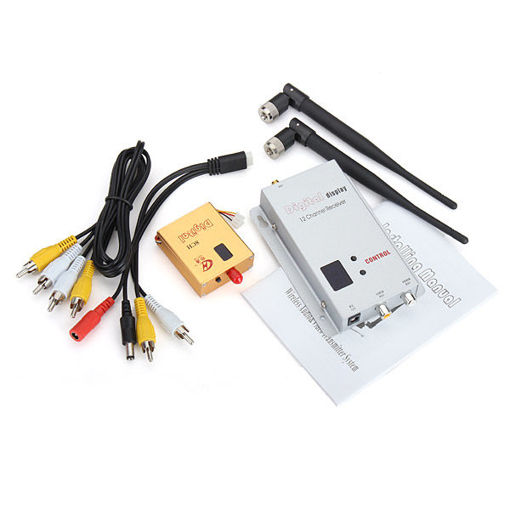 Picture of Partom FPV 1.2G 1.3G 8CH 800mw Wireless AV Transmitter And Receiver For FPV RC Drone