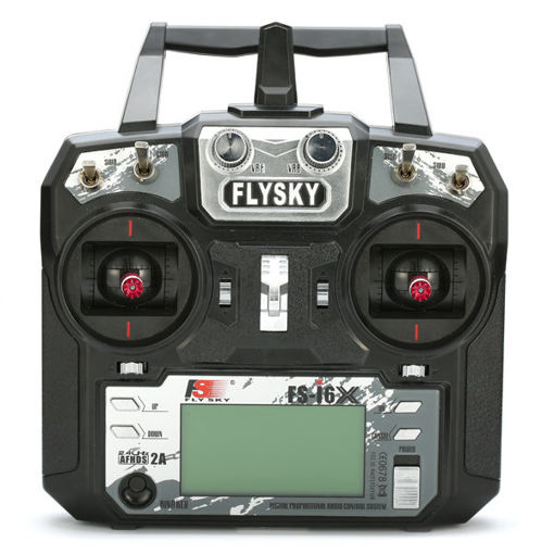 Picture of Flysky i6X FS-i6X 2.4GHz 10CH AFHDS 2A RC Transmitter With X6B/IA6B/A8S Receiver for FPV RC Drone
