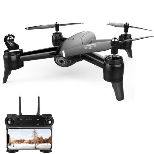 Picture of SG106 WiFi FPV With 4K / 1080P Wide Angle Camera Optical Flow Positioning RC Drone Quadcopter RTF