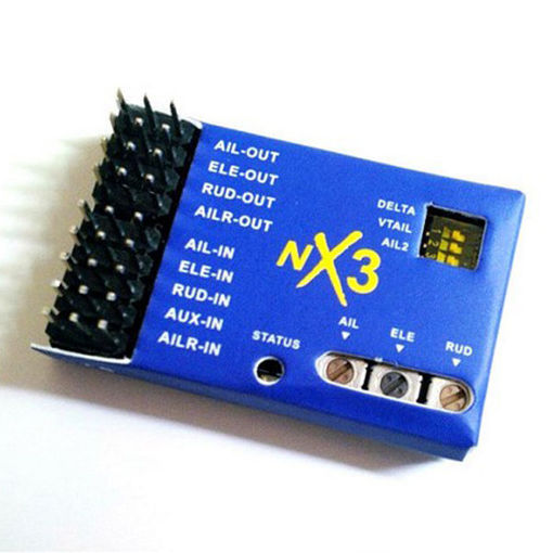 Immagine di NX3 3D Flight Controller Gyroscope Balance For Fixed-wing Aircraft RC Airplane