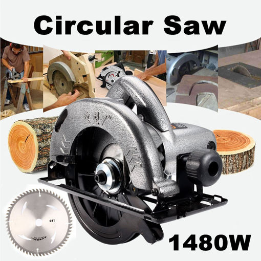 Immagine di Raitool 1480W 7 Inch Electric Circular Saws Electric Saw Woodworking Cutting Machine Tools Set
