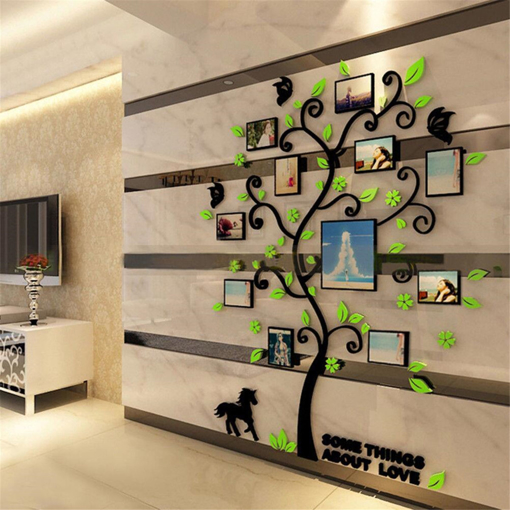 Picture of Removable Family Photo Frame Tree Sticker Living Room Wall Decals DIY Wall Decor